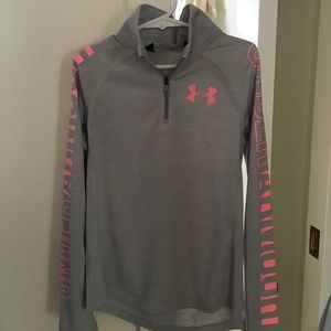 Girls UnderArmour "HEATGEAR" Sporty Pullover
